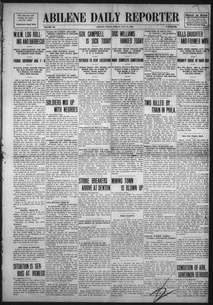 Abilene Daily Reporter (Abilene, Tex.), Vol. 12, No. 289, Ed. 1 Friday, July 31, 1908