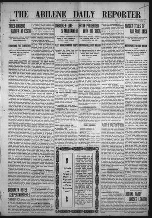 Abilene Daily Reporter (Abilene, Tex.), Vol. 12, No. 300, Ed. 1 Thursday, August 13, 1908