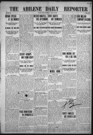 Abilene Daily Reporter (Abilene, Tex.), Vol. 12, No. 306, Ed. 1 Saturday, August 22, 1908