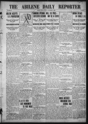 Abilene Daily Reporter (Abilene, Tex.), Vol. 13, No. 1, Ed. 1 Tuesday, September 1, 1908