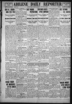 Abilene Daily Reporter (Abilene, Tex.), Vol. 13, No. 5, Ed. 1 Saturday, September 5, 1908