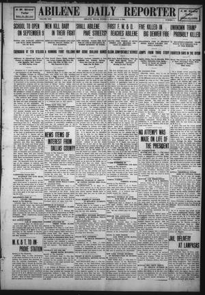 Abilene Daily Reporter (Abilene, Tex.), Vol. 13, No. 7, Ed. 1 Tuesday, September 8, 1908