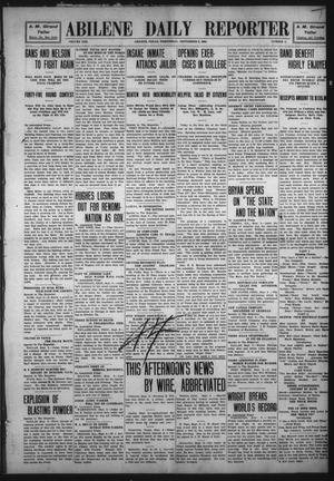 Abilene Daily Reporter (Abilene, Tex.), Vol. 13, No. 8, Ed. 1 Wednesday, September 9, 1908