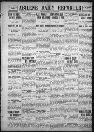 Abilene Daily Reporter (Abilene, Tex.), Vol. 13, No. 10, Ed. 1 Friday, September 11, 1908