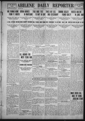 Abilene Daily Reporter (Abilene, Tex.), Vol. 13, No. 11, Ed. 1 Saturday, September 12, 1908
