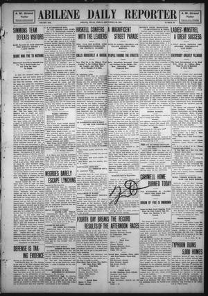 Abilene Daily Reporter (Abilene, Tex.), Vol. 13, No. 22, Ed. 1 Friday, September 25, 1908