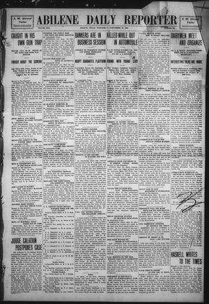 Abilene Daily Reporter (Abilene, Tex.), Vol. 13, No. 26, Ed. 1 Wednesday, September 30, 1908
