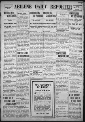 Abilene Daily Reporter (Abilene, Tex.), Vol. 13, No. 41, Ed. 1 Thursday, October 15, 1908