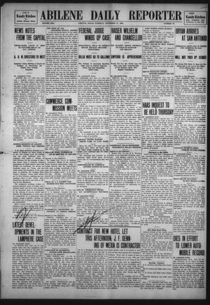 Abilene Daily Reporter (Abilene, Tex.), Vol. 13, No. 73, Ed. 1 Tuesday, November 17, 1908