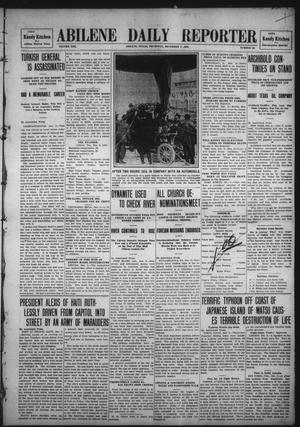 Abilene Daily Reporter (Abilene, Tex.), Vol. 13, No. 89, Ed. 1 Thursday, December 3, 1908
