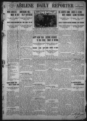 Abilene Daily Reporter (Abilene, Tex.), Vol. 13, No. 117, Ed. 1 Friday, January 1, 1909