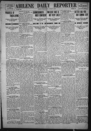 Abilene Daily Reporter (Abilene, Tex.), Vol. 13, No. 133, Ed. 1 Sunday, January 17, 1909