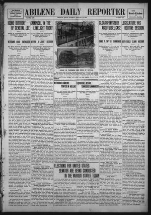 Abilene Daily Reporter (Abilene, Tex.), Vol. 13, No. 135, Ed. 1 Tuesday, January 19, 1909