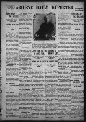 Abilene Daily Reporter (Abilene, Tex.), Vol. 13, No. 138, Ed. 1 Friday, January 22, 1909