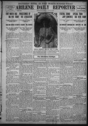 Abilene Daily Reporter (Abilene, Tex.), Vol. 13, No. 142, Ed. 1 Tuesday, January 26, 1909