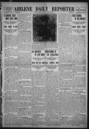 Abilene Daily Reporter (Abilene, Tex.), Vol. 13, No. 146, Ed. 1 Saturday, January 30, 1909