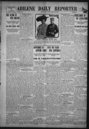Abilene Daily Reporter (Abilene, Tex.), Vol. 13, No. 169, Ed. 1 Tuesday, February 23, 1909