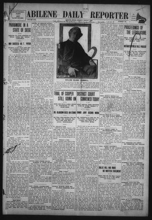 Abilene Daily Reporter (Abilene, Tex.), Vol. 13, No. 176, Ed. 1 Monday, March 1, 1909