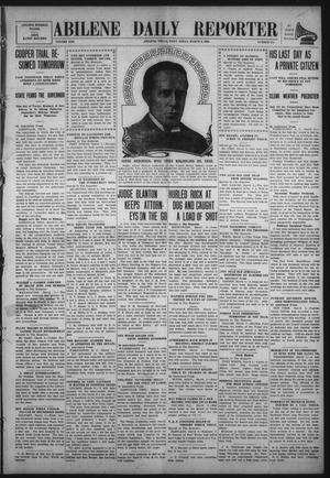 Abilene Daily Reporter (Abilene, Tex.), Vol. 13, No. 178, Ed. 1 Wednesday, March 3, 1909