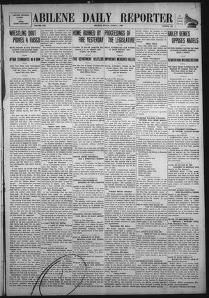 Abilene Daily Reporter (Abilene, Tex.), Vol. 13, No. 182, Ed. 1 Sunday, March 7, 1909