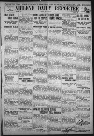 Abilene Daily Reporter (Abilene, Tex.), Vol. 13, No. 184, Ed. 1 Tuesday, March 9, 1909