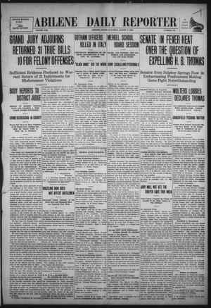 Abilene Daily Reporter (Abilene, Tex.), Vol. 13, No. 188, Ed. 1 Saturday, March 13, 1909