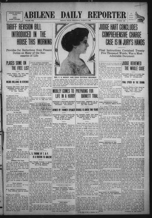 Abilene Daily Reporter (Abilene, Tex.), Vol. 13, No. 192, Ed. 1 Wednesday, March 17, 1909