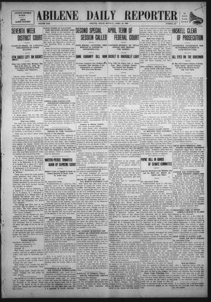 Abilene Daily Reporter (Abilene, Tex.), Vol. 13, No. 218, Ed. 1 Monday, April 12, 1909