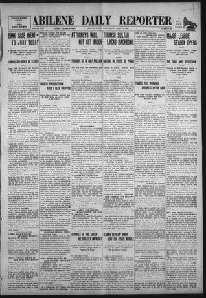 Abilene Daily Reporter (Abilene, Tex.), Vol. 13, No. 220, Ed. 1 Wednesday, April 14, 1909