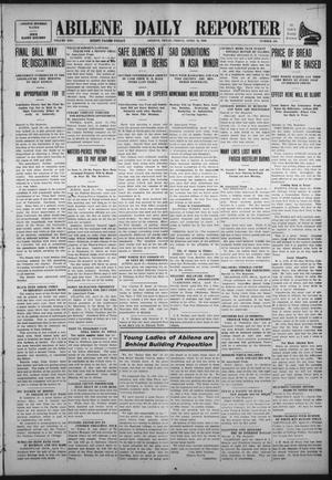 Abilene Daily Reporter (Abilene, Tex.), Vol. 13, No. 222, Ed. 1 Friday, April 16, 1909