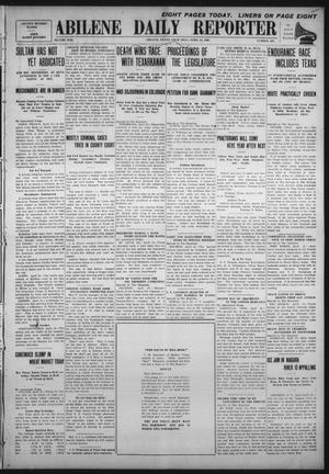 Abilene Daily Reporter (Abilene, Tex.), Vol. 13, No. 228, Ed. 1 Thursday, April 22, 1909