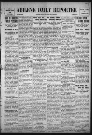 Abilene Daily Reporter (Abilene, Tex.), Vol. 13, No. 363, Ed. 1 Saturday, September 4, 1909