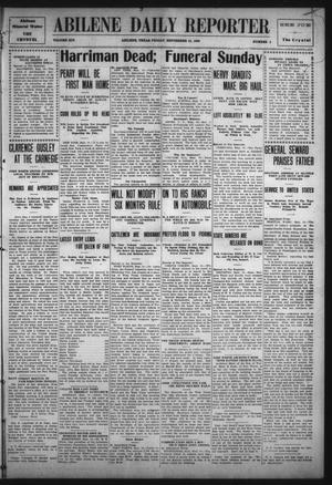 Abilene Daily Reporter (Abilene, Tex.), Vol. 14, No. 4, Ed. 1 Friday, September 10, 1909