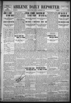 Abilene Daily Reporter (Abilene, Tex.), Vol. 14, No. 7, Ed. 1 Monday, September 13, 1909