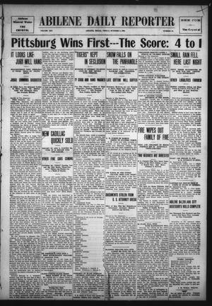 Abilene Daily Reporter (Abilene, Tex.), Vol. 14, No. 31, Ed. 1 Friday, October 8, 1909