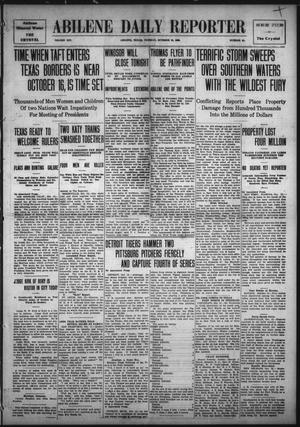 Abilene Daily Reporter (Abilene, Tex.), Vol. 14, No. 35, Ed. 1 Tuesday, October 12, 1909