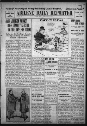 Abilene Daily Reporter (Abilene, Tex.), Vol. 14, No. 39, Ed. 1 Sunday, October 17, 1909