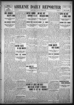 Abilene Daily Reporter (Abilene, Tex.), Vol. 14, No. 41, Ed. 1 Wednesday, October 20, 1909
