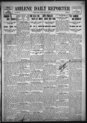 Abilene Daily Reporter (Abilene, Tex.), Vol. 14, No. 50, Ed. 1 Thursday, October 28, 1909