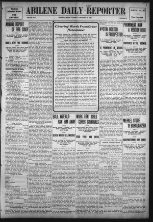 Abilene Daily Reporter (Abilene, Tex.), Vol. 14, No. 66, Ed. 1 Saturday, November 13, 1909