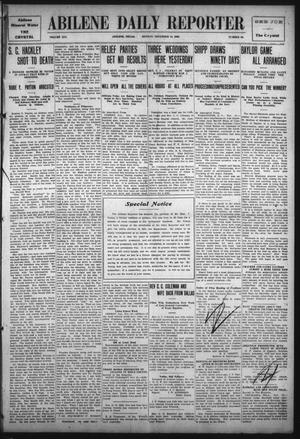 Abilene Daily Reporter (Abilene, Tex.), Vol. 14, No. 68, Ed. 1 Monday, November 15, 1909