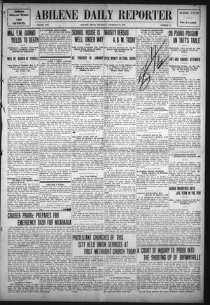 Abilene Daily Reporter (Abilene, Tex.), Vol. 14, No. 77, Ed. 1 Thursday, November 25, 1909