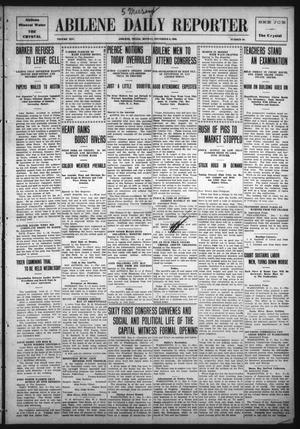 Abilene Daily Reporter (Abilene, Tex.), Vol. 14, No. 88, Ed. 1 Monday, December 6, 1909