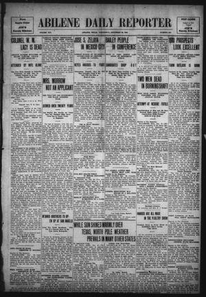 Abilene Daily Reporter (Abilene, Tex.), Vol. 14, No. 108, Ed. 1 Wednesday, December 29, 1909