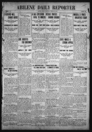 Abilene Daily Reporter (Abilene, Tex.), Vol. 14, No. 143, Ed. 1 Wednesday, February 2, 1910