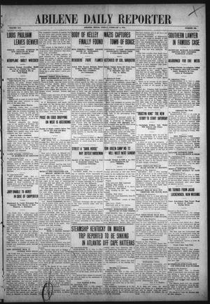 Abilene Daily Reporter (Abilene, Tex.), Vol. 14, No. 145, Ed. 1 Friday, February 4, 1910