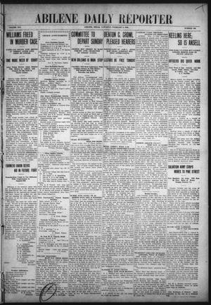 Abilene Daily Reporter (Abilene, Tex.), Vol. 14, No. 146, Ed. 1 Saturday, February 5, 1910