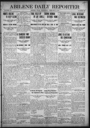 Abilene Daily Reporter (Abilene, Tex.), Vol. 14, No. 150, Ed. 1 Wednesday, February 9, 1910