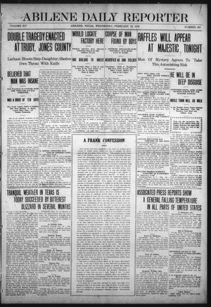 Abilene Daily Reporter (Abilene, Tex.), Vol. 14, No. 157, Ed. 1 Wednesday, February 16, 1910