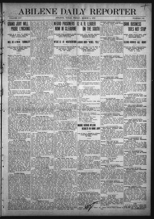 Primary view of object titled 'Abilene Daily Reporter (Abilene, Tex.), Vol. 14, No. 173, Ed. 1 Friday, March 4, 1910'.